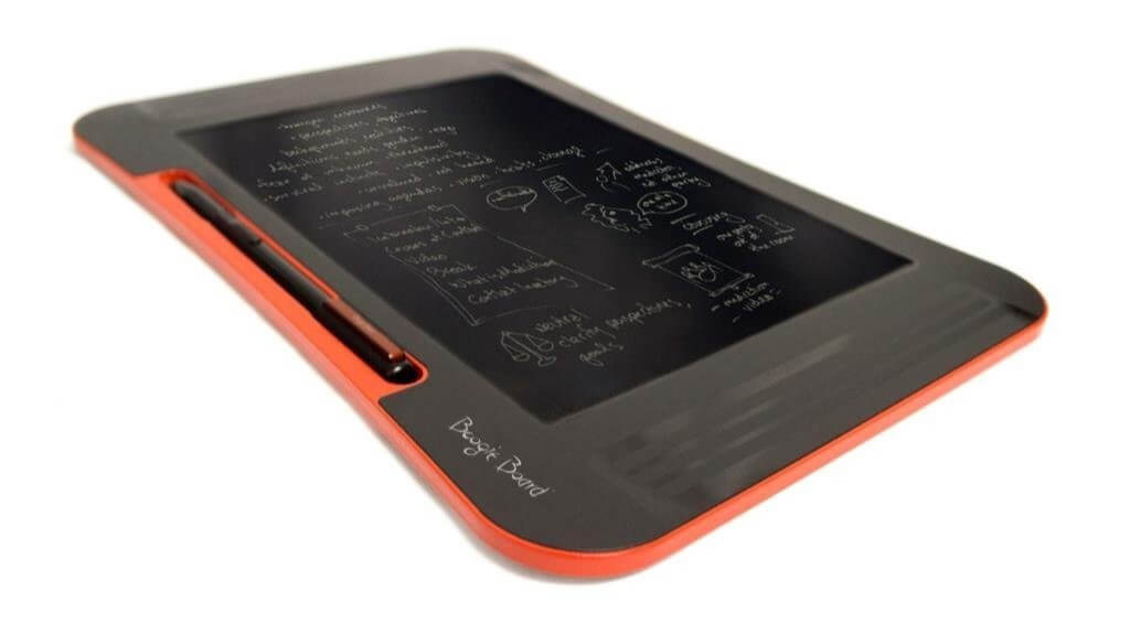 A digital note-taking device called Boogie Board Sync